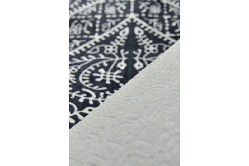 Assaggie Entrematta 80x300 cm - Svart/Sammet - Textilier & mattor - Mattor - Modern matta - Gångmattor