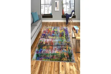 Bedriye Entrematta 100x300 cm - Flerfärgad - Textilier & mattor - Mattor - Modern matta - Gångmattor