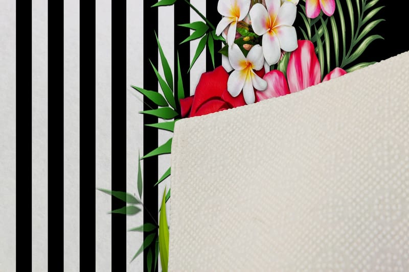 Bedriye Entrematta 100x300 cm - Flerfärgad - Textilier & mattor - Mattor - Modern matta - Gångmattor