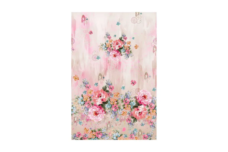 Bedriye Entrematta 100x300 cm, Flerfärgad