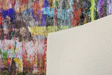 Bedriye Entrematta 100x300 cm - Flerfärgad - Textilier & mattor - Mattor - Modern matta - Gångmattor