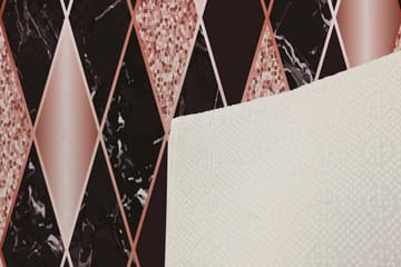 Bedriye Entrematta 100x300 cm - Flerfärgad - Textilier & mattor - Mattor - Modern matta - Gångmattor