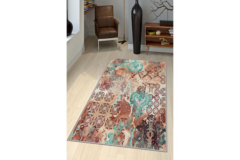 Bedriye Entrematta 100x300 cm - Flerfärgad - Textilier & mattor - Mattor - Modern matta - Gångmattor