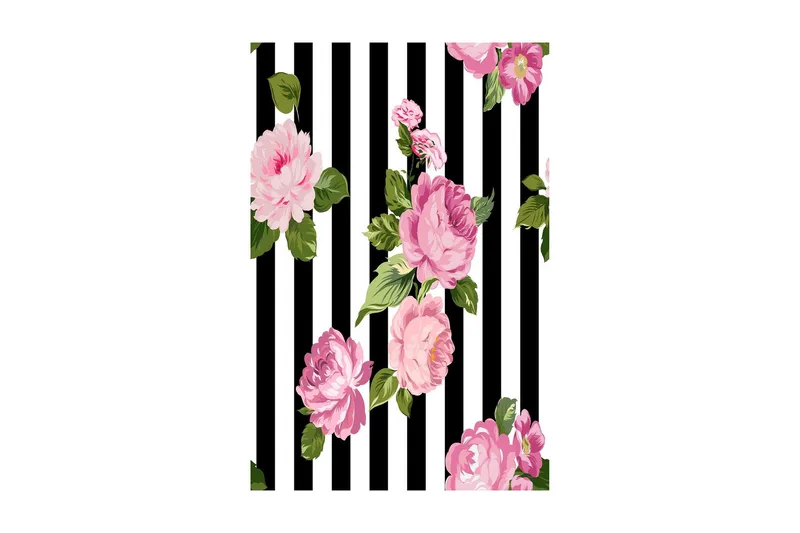 Bedriye Entrematta 100x300 cm, Flerfärgad