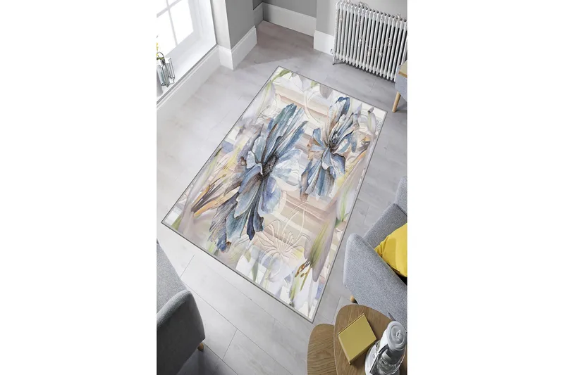 Bedriye Entrematta 80x300 cm - Flerfärgad - Textilier & mattor - Mattor - Modern matta - Gångmattor