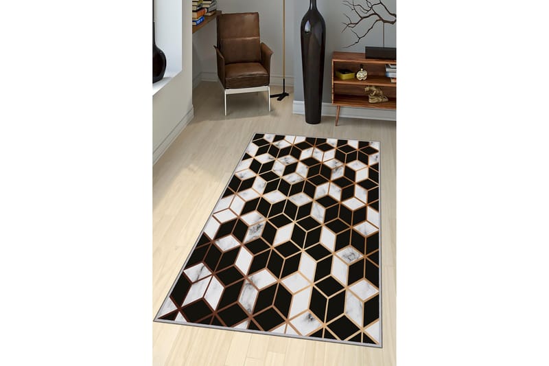 Bedriye Entrematta 80x300 cm - Flerfärgad - Textilier & mattor - Mattor - Modern matta - Gångmattor