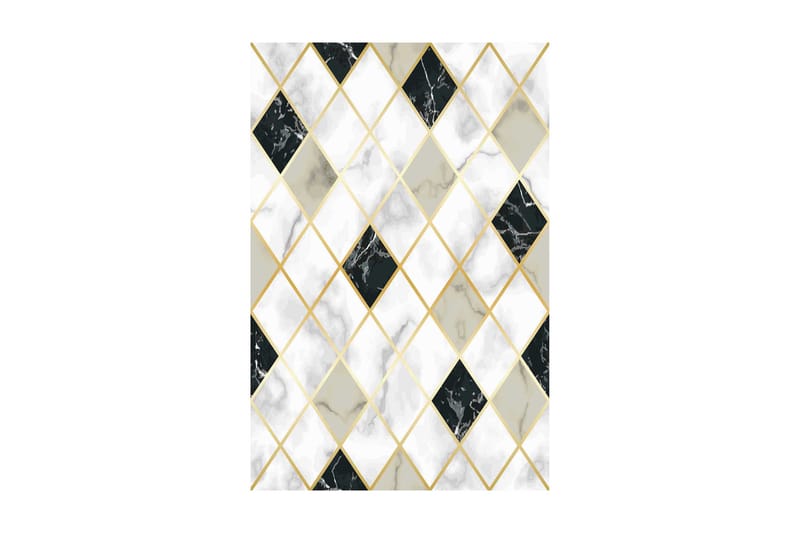 Bedriye Entrematta 80x300 cm - Flerfärgad - Textilier & mattor - Mattor - Modern matta - Gångmattor