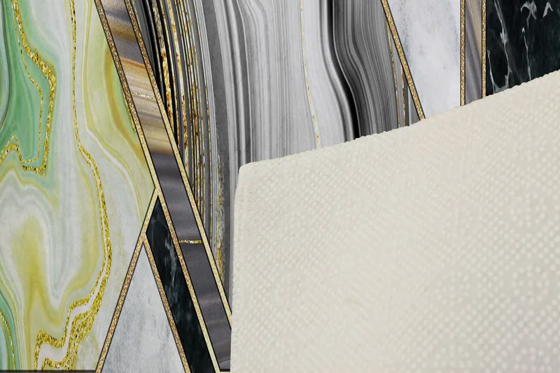 Bedriye Entrematta 80x300 cm - Flerfärgad - Textilier & mattor - Mattor - Modern matta - Gångmattor