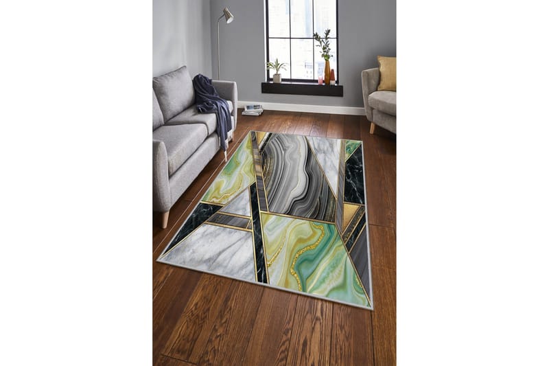 Bedriye Entrematta 80x300 cm - Flerfärgad - Textilier & mattor - Mattor - Modern matta - Gångmattor