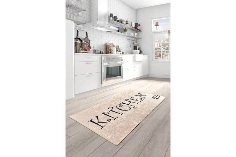 CULLERA Entrematta 100x300 cm Flerfärgad/Sammet - Textilier & mattor - Mattor - Modern matta - Gångmattor
