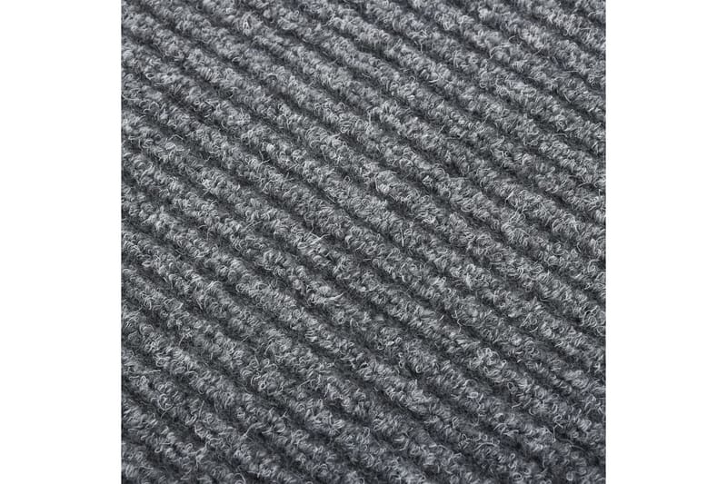 Gångmatta 100x150 cm grå - Grå - Gångmattor