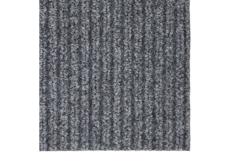 Gångmatta 100x150 cm grå - Grå - Gångmattor