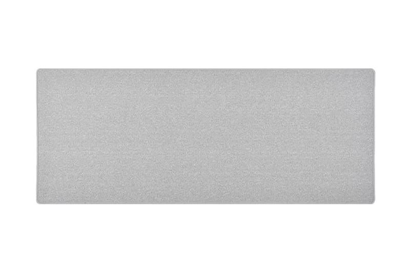 Gångmatta ljusgrå 80x200 cm - Grå - Gångmattor