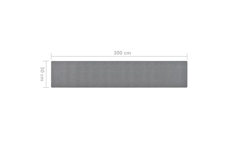 Gångmatta mörkgrå 50x300 cm - Grå - Textilier & mattor - Mattor - Modern matta - Gångmattor