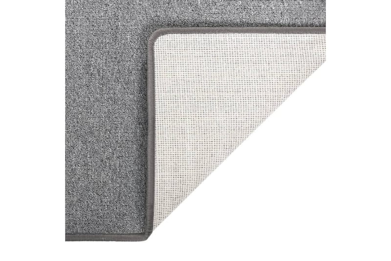 Gångmatta mörkgrå 80x250 cm - Grå - Textilier & mattor - Mattor - Modern matta - Gångmattor