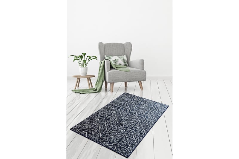 HEMANGIE Entrematta 80x300 cm Flerfärgad/Sammet - Textilier & mattor - Mattor - Modern matta - Gångmattor