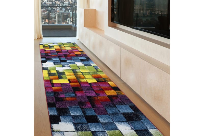 HIMESHE Entrematta 80x400 cm Flerfärgad - Gångmattor