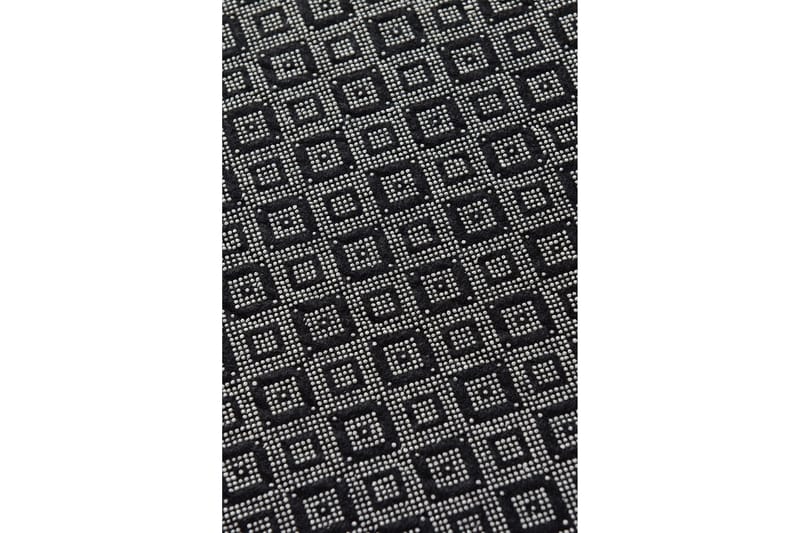 KEZBAN Entrematta 100x300 cm Röd/Svart/Sammet - Textilier & mattor - Mattor - Modern matta - Gångmattor