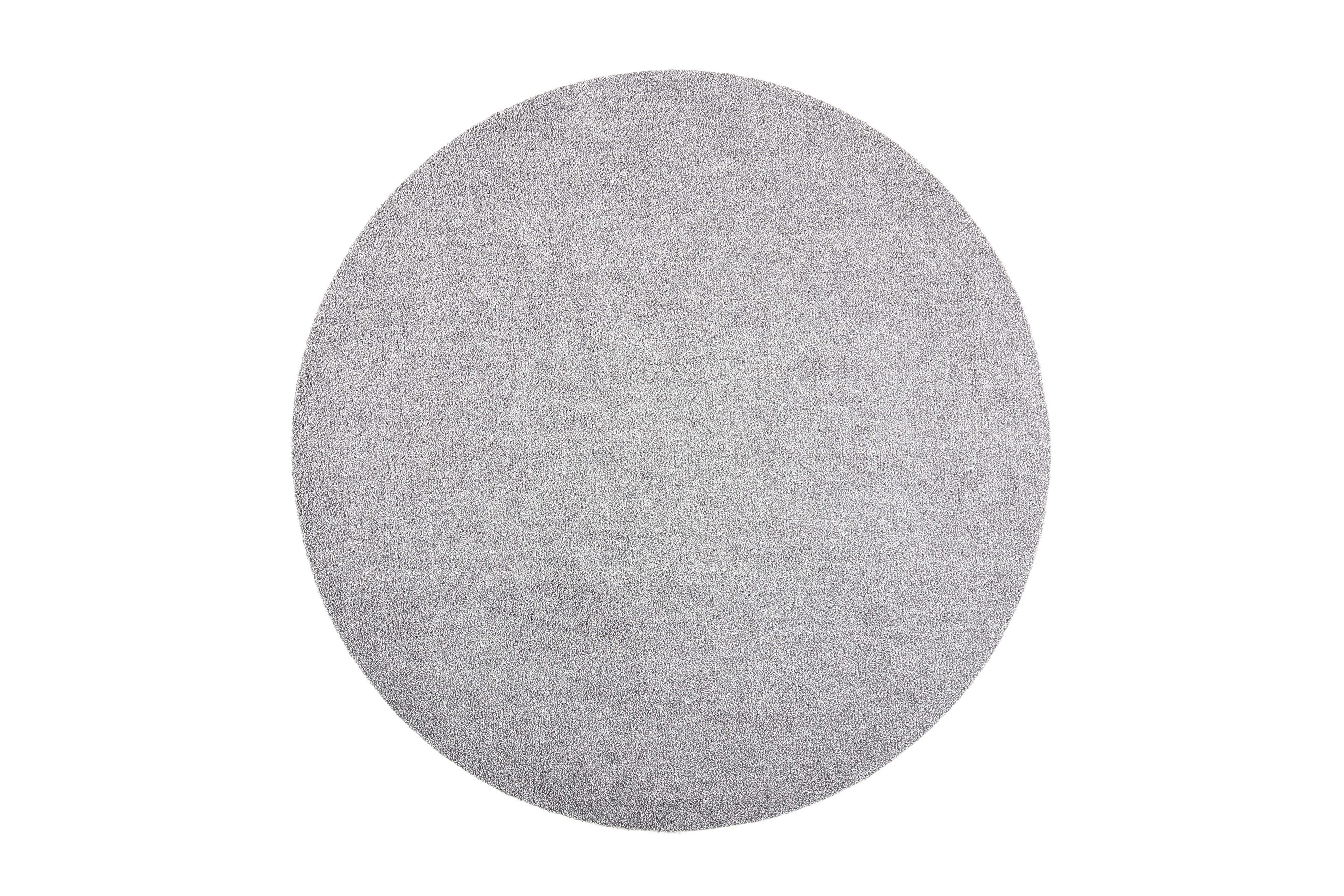kide matta rund 133 cm grå - vm carpet