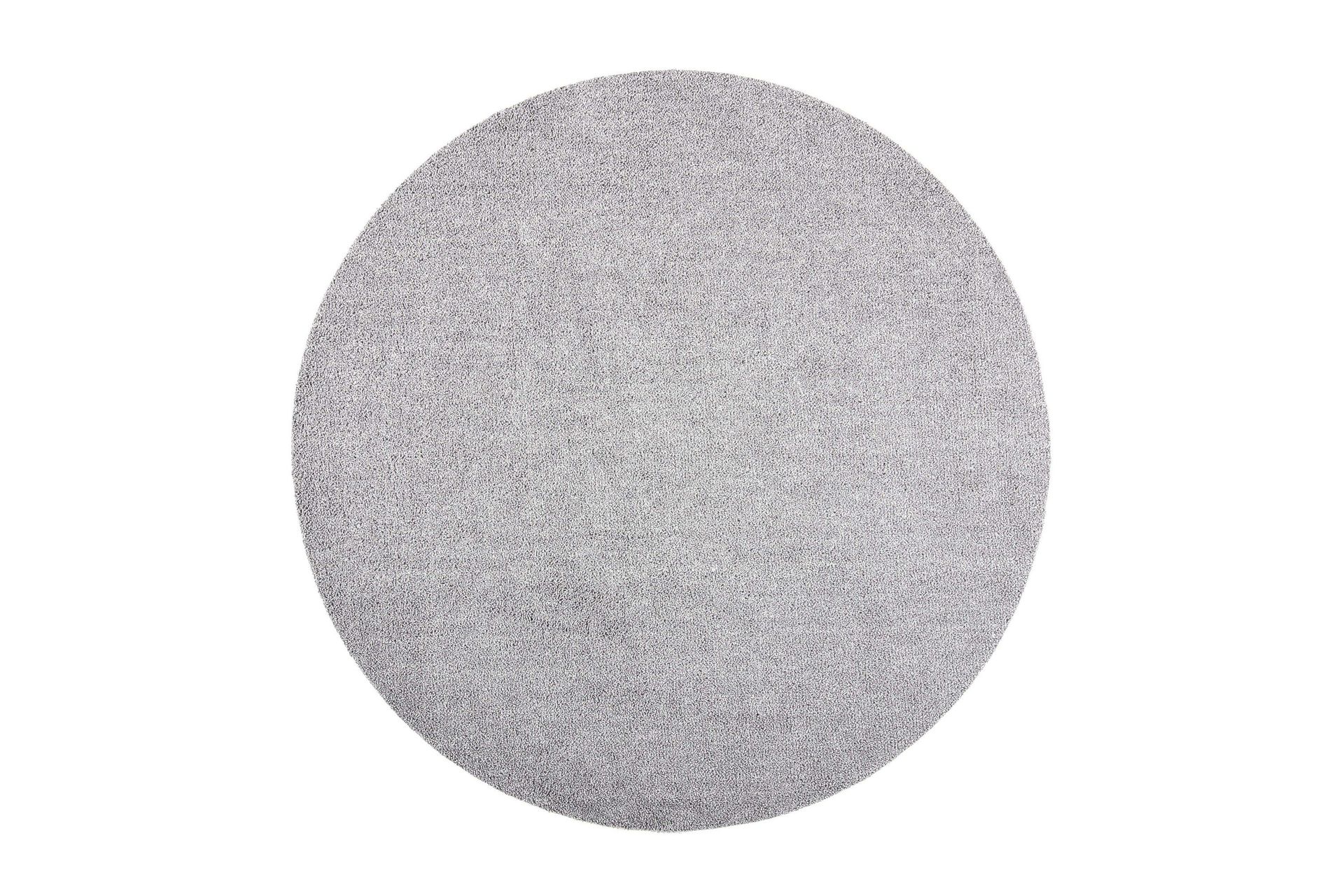 Kide Matta Rund 133 cm Gr&aring; - Vm Carpet