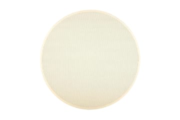 LYYRA2 Matta Rund 133 cm Vit - Vm Carpet - Textilier & mattor - Mattor - Modern matta - Bomullsmattor