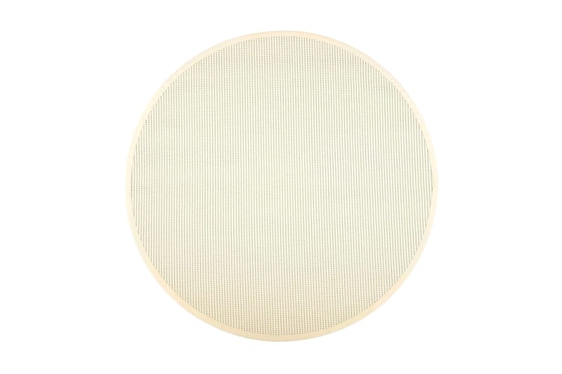 LYYRA2 Matta Rund 133 cm Vit - Vm Carpet - Textilier & mattor - Mattor - Modern matta - Bomullsmattor