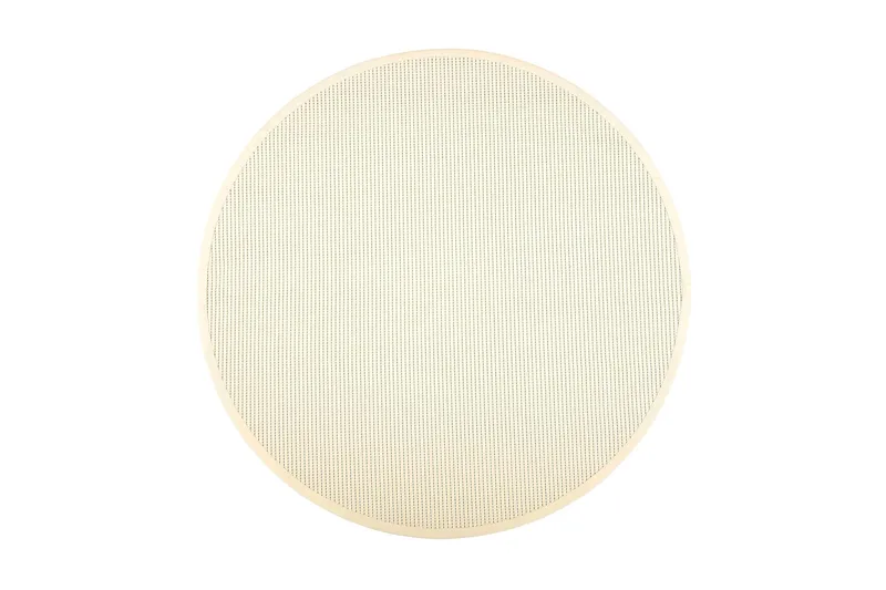 Lyyra2 Matta Rund 133 cm Vit, Vm Carpet