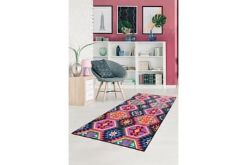 Magaria Entrematta 100x300 cm - Flerfärgad/Sammet - Textilier & mattor - Mattor - Modern matta - Gångmattor