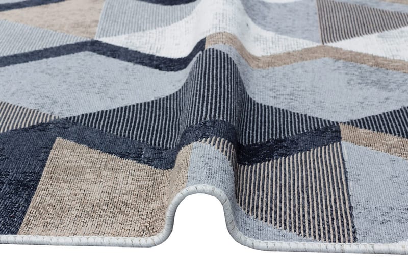 Mihriban Entrematta 80x300 cm - Beige/Svart/Vit/Bomull - Textilier & mattor - Mattor - Modern matta - Gångmattor