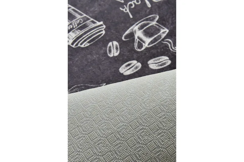 Mikino Entrematta 80x300 cm - Svart/Sammet - Textilier & mattor - Mattor - Modern matta - Gångmattor