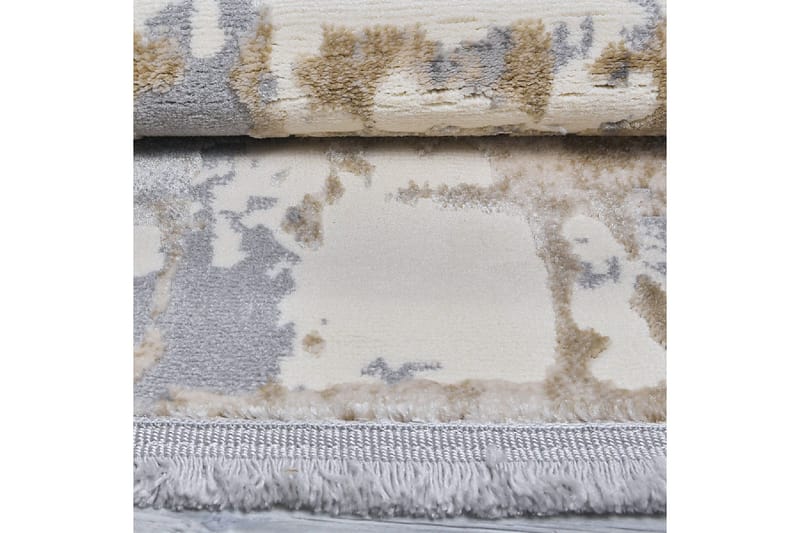 Naveena Gångmatta 100x500 cm Rektangulär - Grå/Beige/Creme - Textilier & mattor - Mattor - Modern matta - Gångmattor
