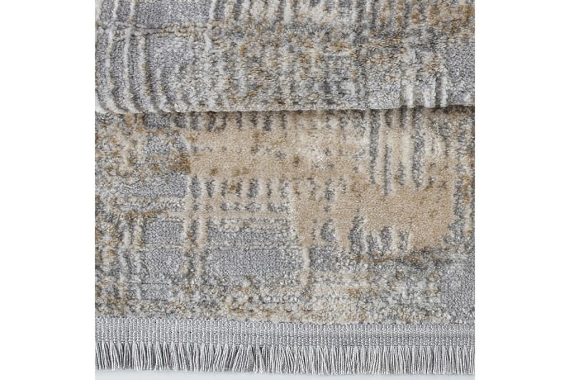Naveena Gångmatta 100x500 cm Rektangulär Grå/Beige/Creme - Textilier & mattor - Mattor - Modern matta - Gångmattor