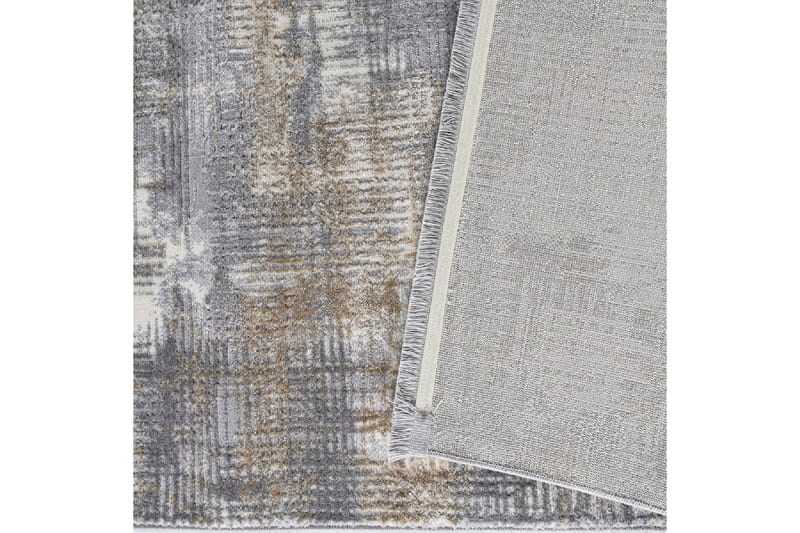 Naveena Gångmatta 100x500 cm Rektangulär Grå/Beige/Creme - Textilier & mattor - Mattor - Modern matta - Gångmattor
