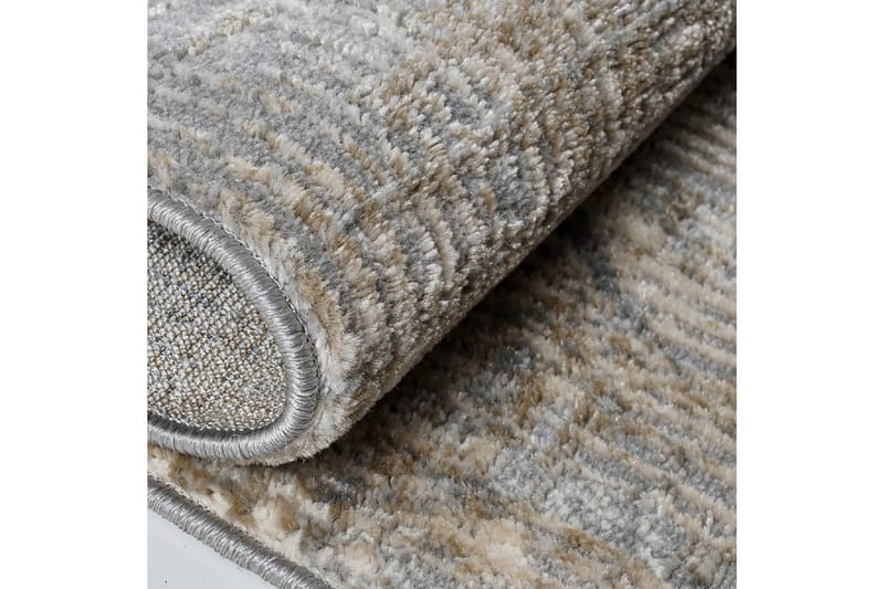Naveena Gångmatta 100x500 cm Rektangulär Grå/Beige/Creme - Textilier & mattor - Mattor - Modern matta - Gångmattor