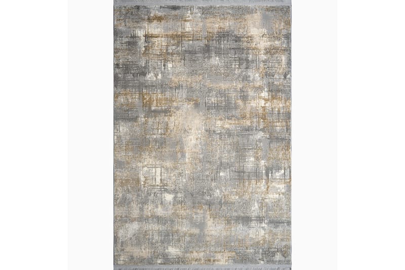 Naveena Gångmatta 100x500 cm Rektangulär Grå/Beige/Creme - Textilier & mattor - Mattor - Modern matta - Gångmattor