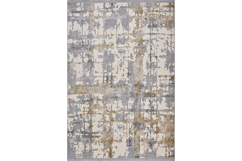 Naveena Gångmatta 100x500 cm Rektangulär - Grå/Beige/Creme - Textilier & mattor - Mattor - Modern matta - Gångmattor