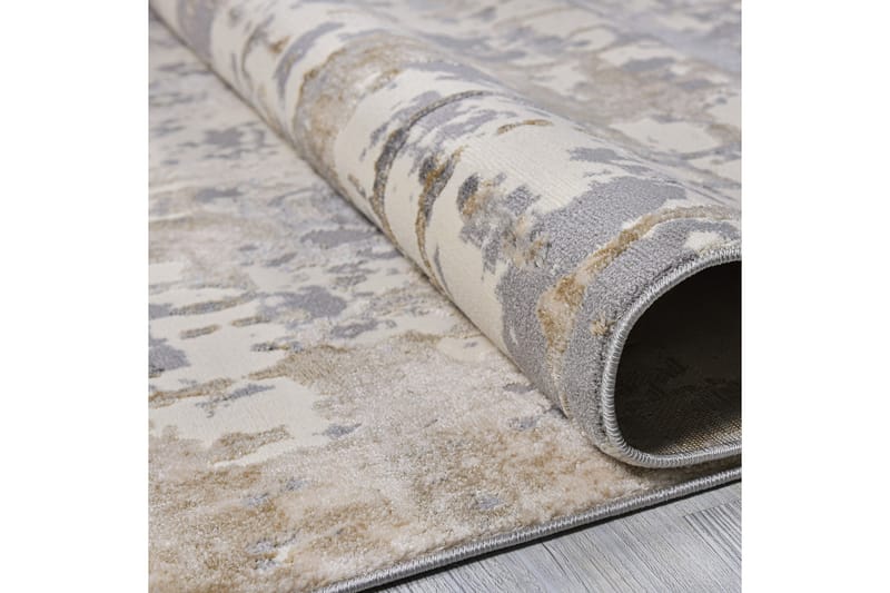 Naveena Gångmatta 80x150 cm Rektangulär Grå/Beige/Creme - Textilier & mattor - Mattor - Modern matta - Wiltonmattor