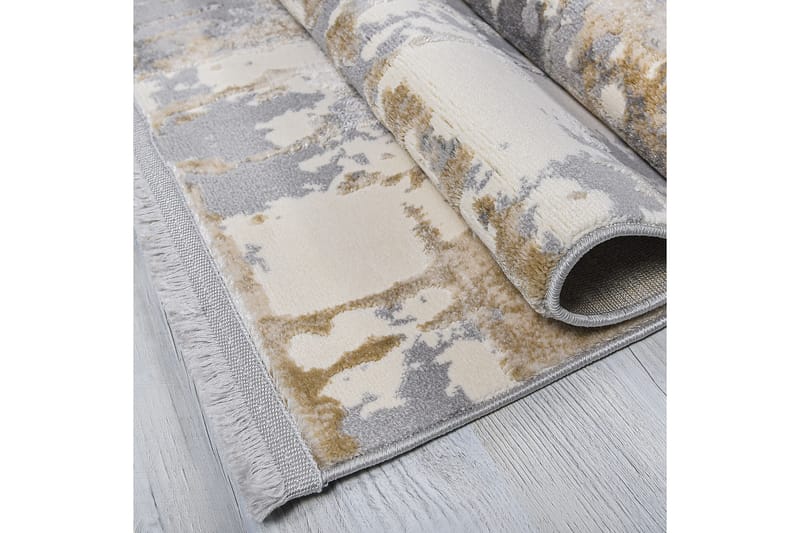 Naveena Gångmatta 80x150 cm Rektangulär Grå/Beige/Creme - Textilier & mattor - Mattor - Modern matta - Wiltonmattor