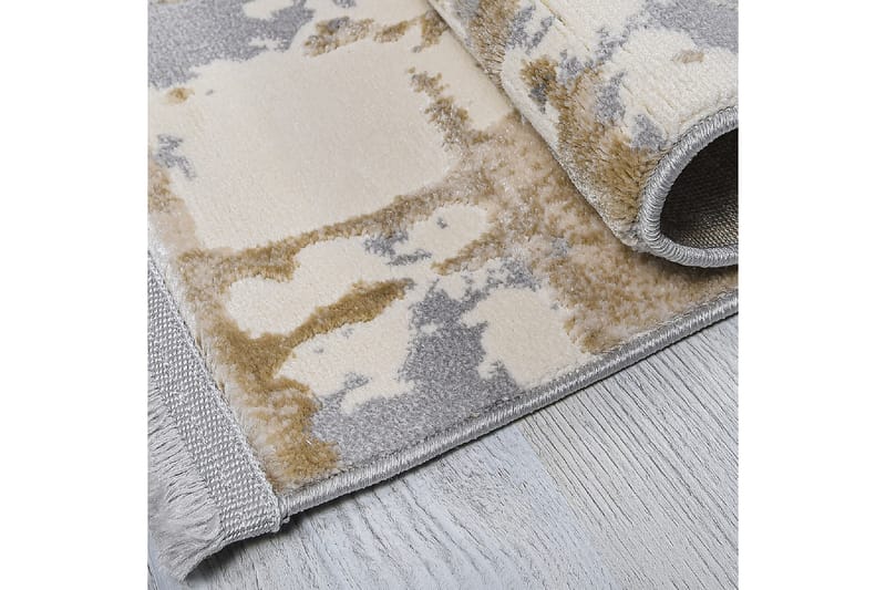 Naveena Gångmatta 80x500 cm Rektangulär Grå/Beige/Creme - Textilier & mattor - Mattor - Modern matta - Gångmattor