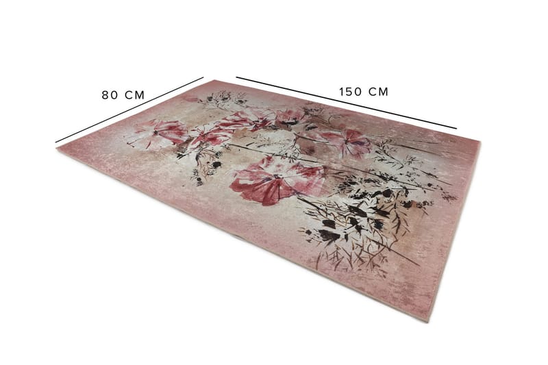 Nawab Gångmatta 80x150 cm Rektangulär Flerfärgad - Textilier & mattor - Mattor - Modern matta - Gångmattor
