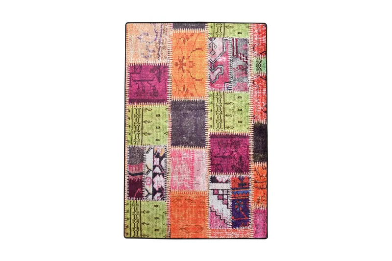 Nevriye Entrematta 100x300 cm - Flerfärgad/Sammet - Textilier & mattor - Mattor - Modern matta - Gångmattor