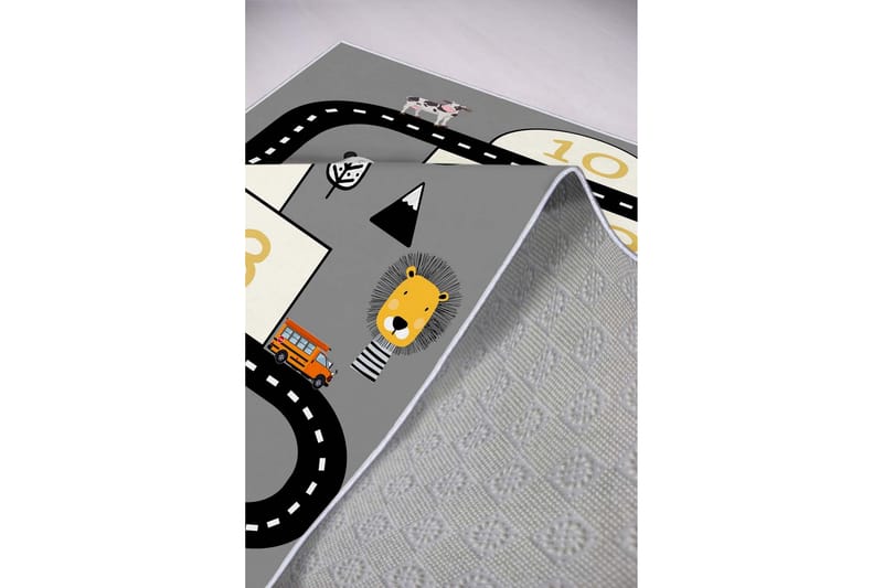 Noojo Gångmatta 100x150 cm Rektangulär Grå - Textilier & mattor - Mattor - Modern matta - Gångmattor