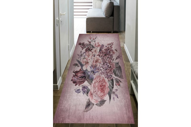 Paratibha Gångmatta 80x150 cm Rektangulär Flerfärgad - Textilier & mattor - Mattor - Modern matta - Gångmattor