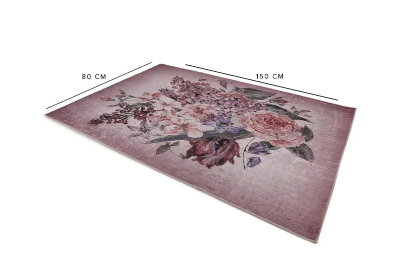 Paratibha Gångmatta 80x150 cm Rektangulär - Flerfärgad - Textilier & mattor - Mattor - Modern matta - Gångmattor