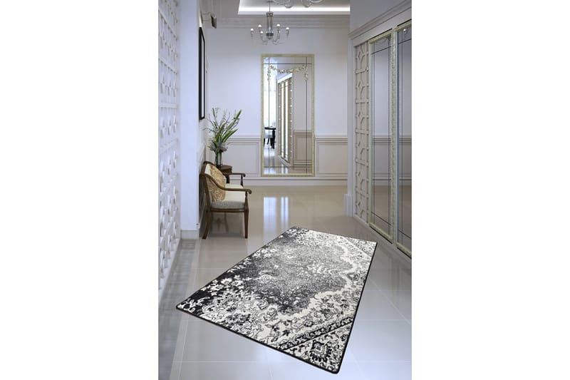 RAYLEE Entrematta 100x300 cm Flerfärgad/Sammet - Textilier & mattor - Mattor - Modern matta - Gångmattor