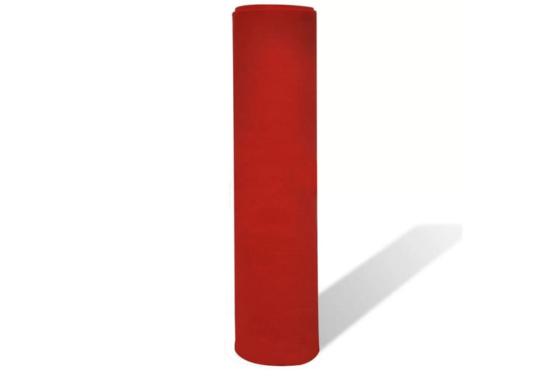 Röda mattan 1x5 m extra tung 400 g/m2 - Röd - Gångmattor