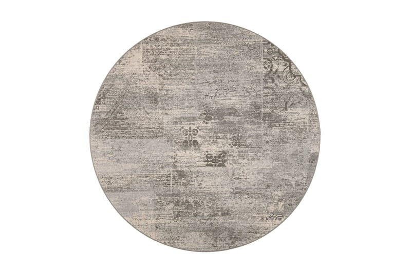 Rustiikki Matta Rund 160 cm Grå - Vm Carpet - Textilier & mattor - Mattor - Modern matta - Gångmattor