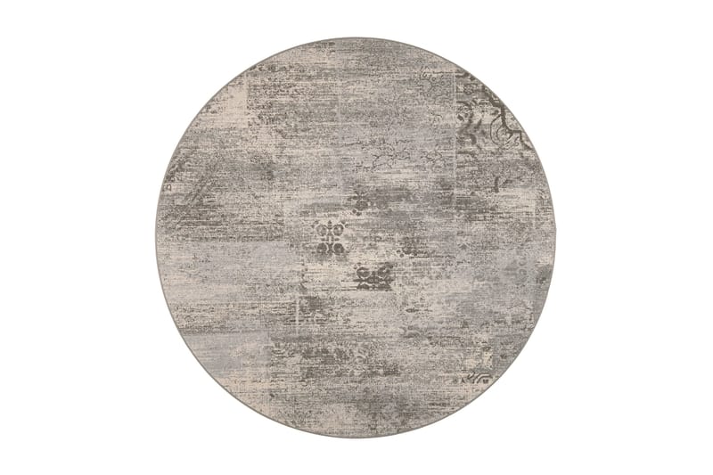 RUSTIIKKI Matta Rund 240 cm Grå - Vm Carpet - Orientaliska mattor - Persisk matta