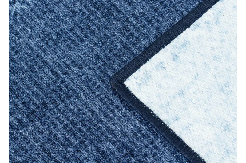 Trendy Gångmatta 80x350 - Blå - Textilier & mattor - Mattor - Modern matta - Gångmattor