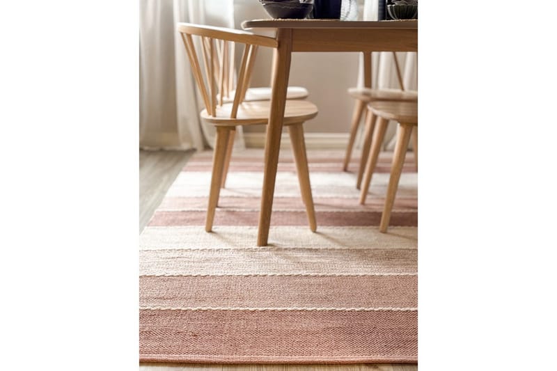 Garnmatta Båstad - 140x200 cm, Gammelrosa - Textilier & mattor - Mattor - Modern matta - Bomullsmattor